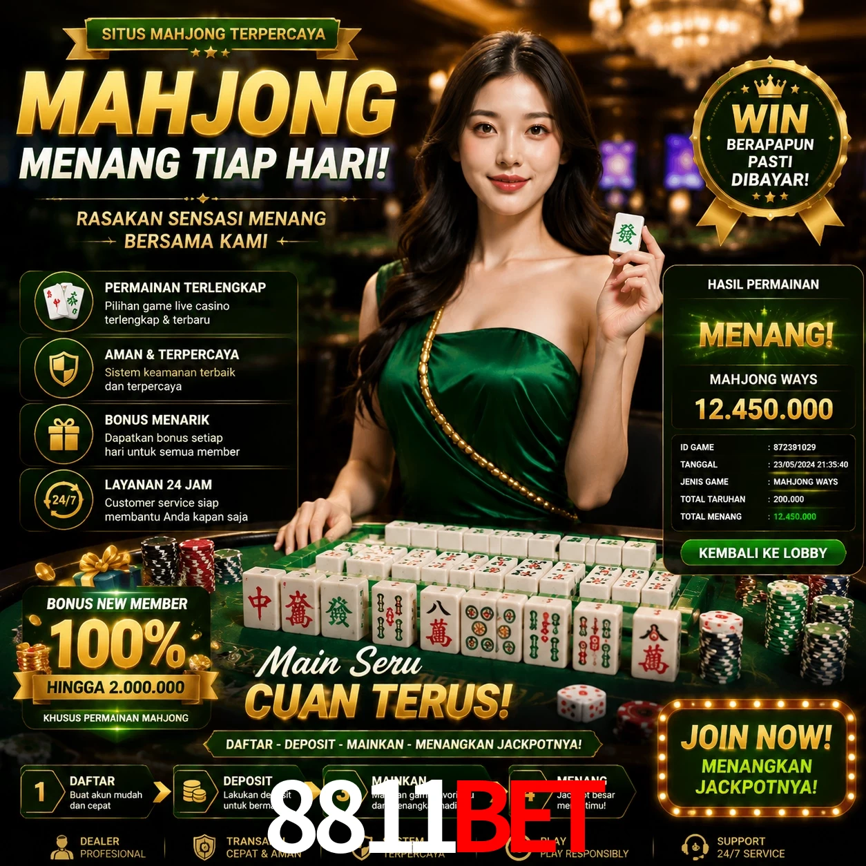 Cashback VIP 8811bet - reembolso semanal